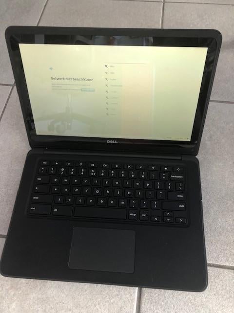 Chromebooks  Dell Touchscreen model 3380, Computers en Software, Chromebooks, Gebruikt, 13 inch, 4 GB of minder, 32 GB of minder