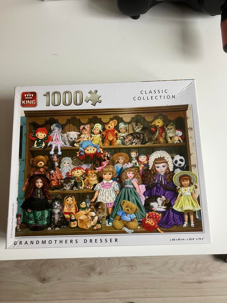 Leuke puzzel, Ophalen, 500 t/m 1500 stukjes, Zo goed als nieuw