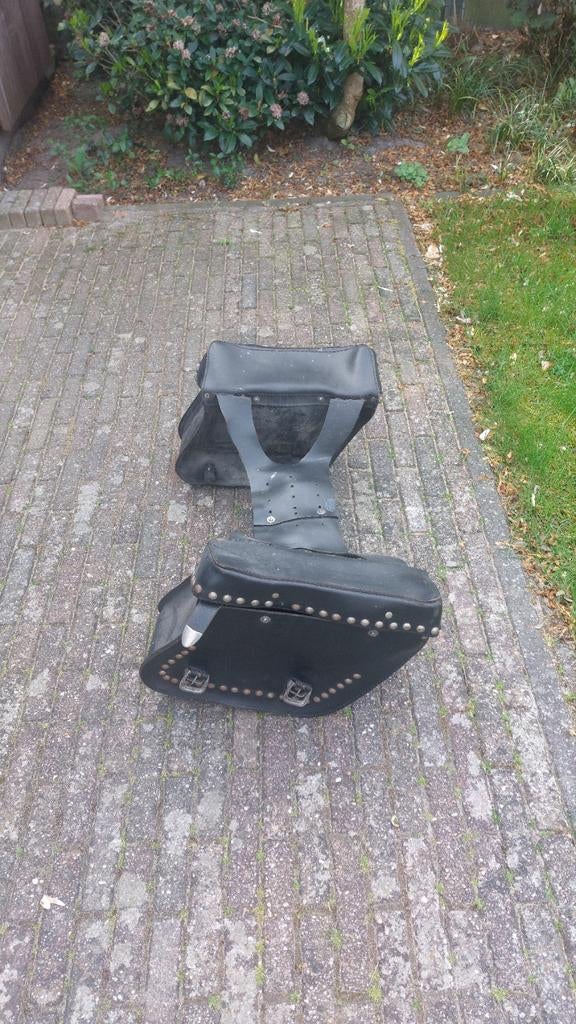 Leren tassen voor Suzuki Intruder VS1400, Ophalen of Verzenden