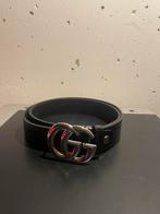 Gucci riem, Ophalen of Verzenden, Zo goed als nieuw, Zwart, 80 tot 90 cm