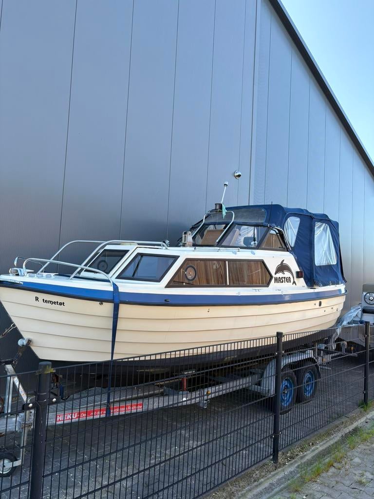 Master 680 Spitsgatter, Yanmar 30pk (2006), Watersport en Boten, Motorboten en Motorjachten, Ophalen, 10 tot 30 pk, Diesel, Zo goed als nieuw