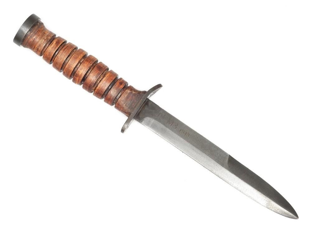 M3 trench knife - Us ww2, Verzamelen, Ophalen of Verzenden, Landmacht, Amerika, Mes of Dolk