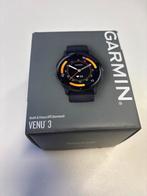 Garmin Venu 3 Zwart Smartwatch, Sieraden, Tassen en Uiterlijk, Smartwatches, Afstand, Zwart, Nieuw, Ophalen of Verzenden