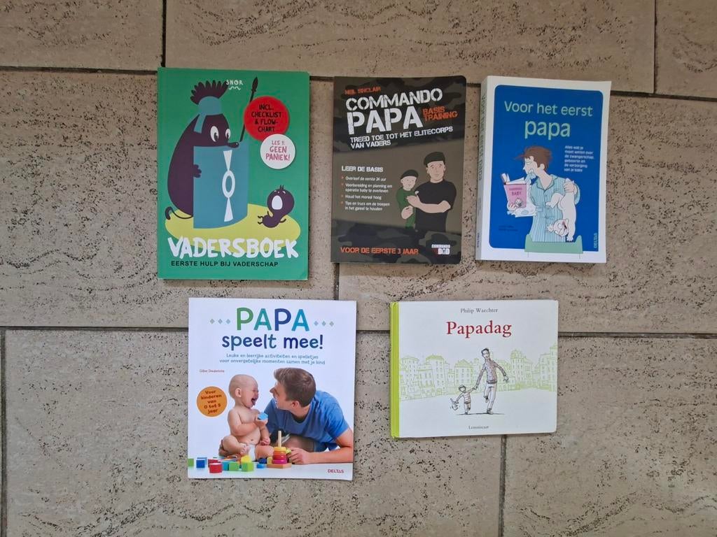Boeken voor papa. Aanstaande vaders, Ophalen of Verzenden, Zo goed als nieuw, Opvoeding tot 6 jaar
