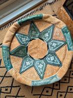 Marokkaanse poef, Minder dan 50 cm, Gebruikt, Rond, Minder dan 50 cm