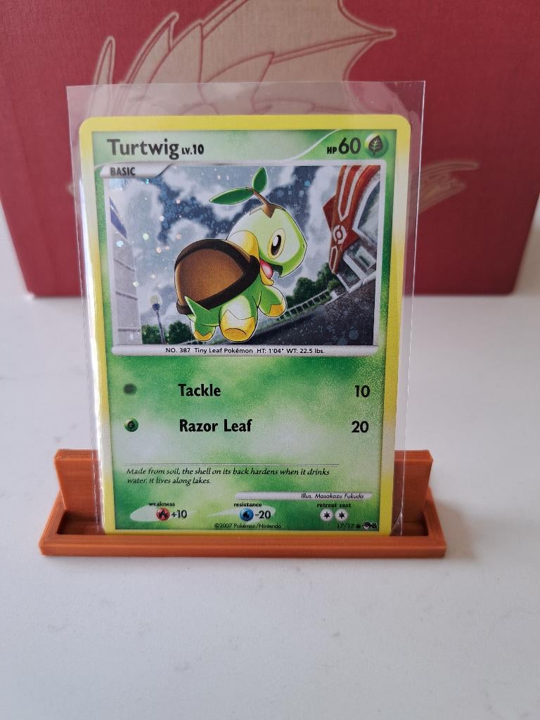 Turtwig 17/17 POP6 holo	 € 10,00, Hobby en Vrije tijd, Verzamelkaartspellen | Pokémon, Ophalen of Verzenden, Zo goed als nieuw
