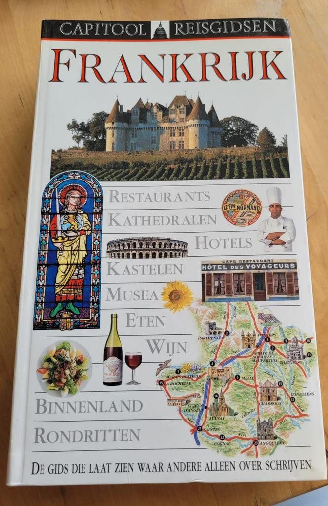 Frankrijk capitool reisgids france parijs nice bordeaux, Capitool, Europa, Ophalen of Verzenden, Zo goed als nieuw