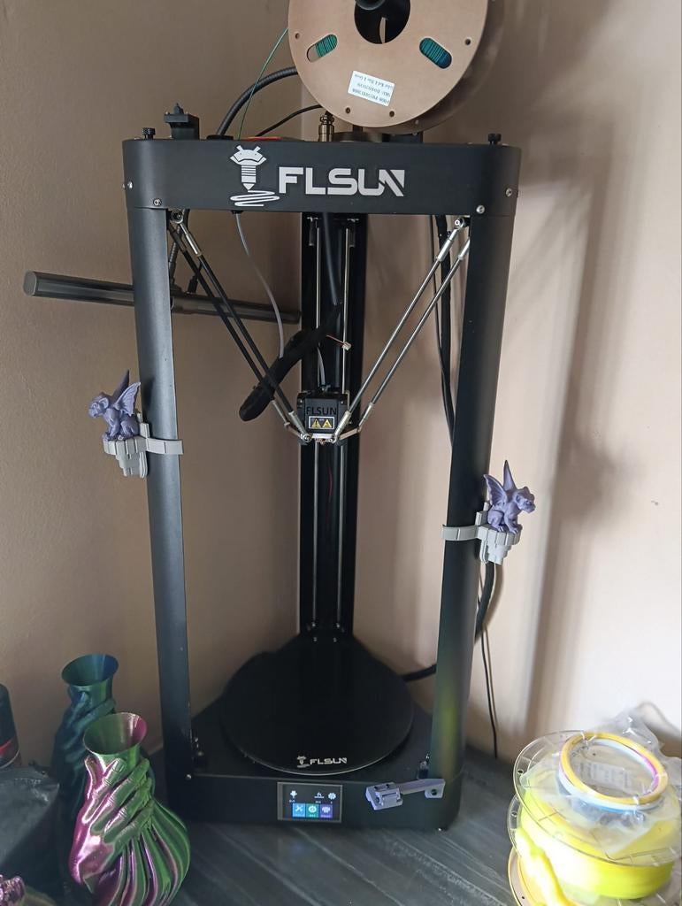 FLSUN Delta 3D-printer - Zo goed als nieuw, Computers en Software, 3D Printers, Ophalen, Zo goed als nieuw, Filament, FLSUN