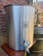 RVS Brouwketels met Thermometer en Kraan - 304 SS Brewtech, Ophalen, Gebruikt, Rvs, Kookpan of Snelkookpan