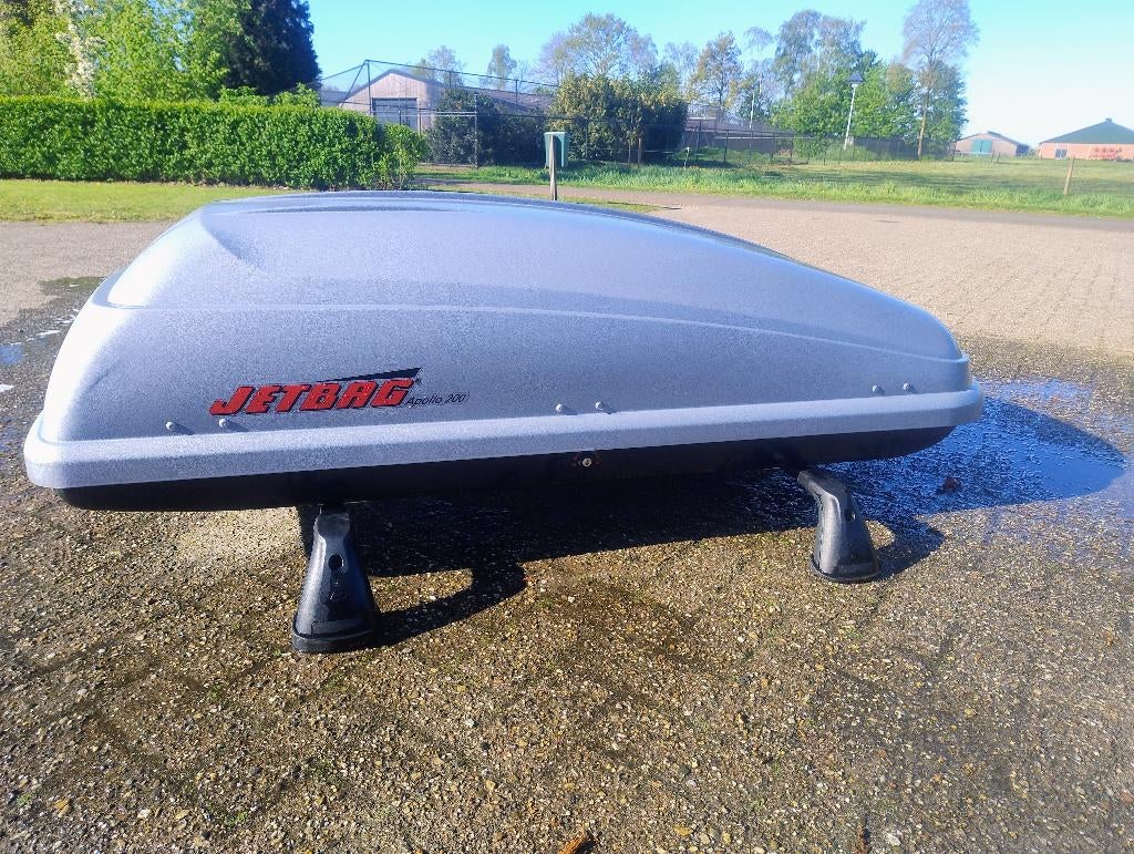 Apollo jetbag 200 dakkoffer inclusief dakdragers, Auto diversen, Dakkoffers, Ophalen, Gebruikt