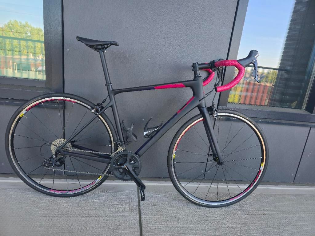 Cube Axial dames racefiets maat 56, 28 inch, Carbon, Velgrem, Zo goed als nieuw