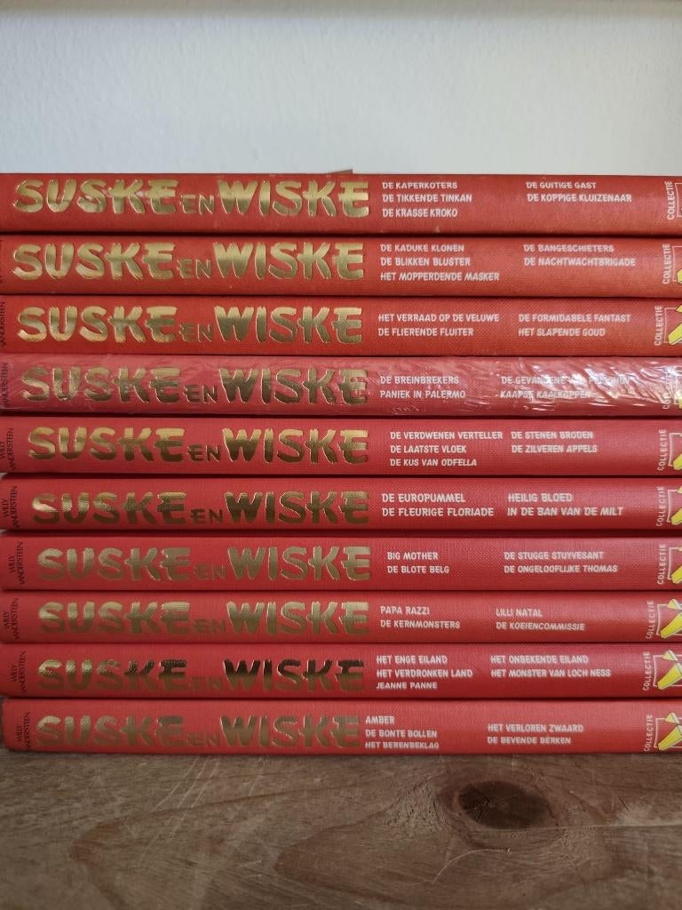 Lecturama Suske en Wiske collectie, delen 51 t/m 60, Complete serie of reeks, Ophalen of Verzenden, Zo goed als nieuw, Willy Vandersteen
