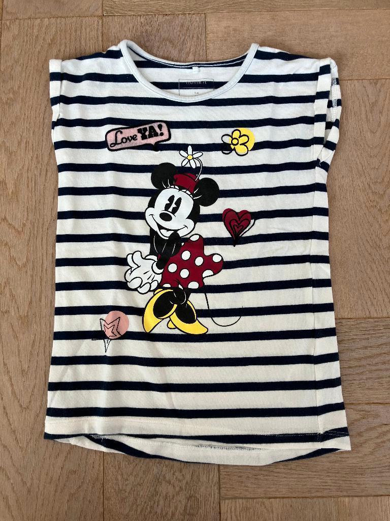 ZGAN shirt met Minnie Mouse van Name It maat 104, Kinderen en Baby's, Kinderkleding | Maat 104, Meisje, Ophalen of Verzenden, Zo goed als nieuw