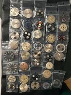 Vintage horloge wijzer platen dial watches valjoux landeron, Ophalen of Verzenden, Staal, Omega, 1960 of later