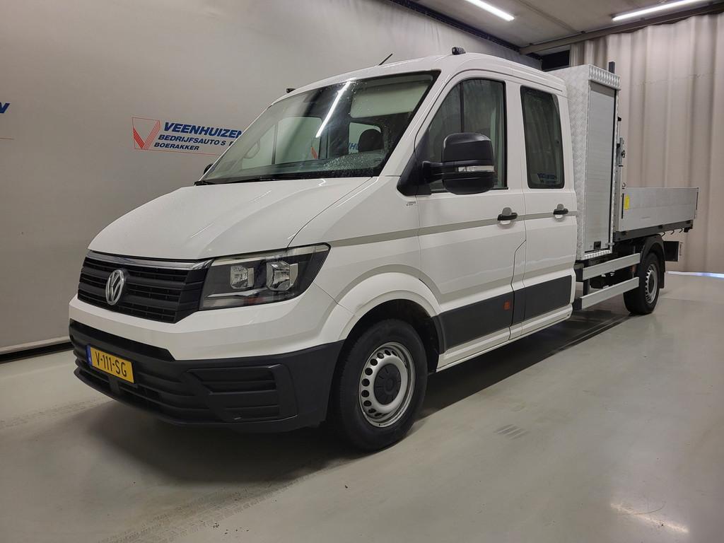 Volkswagen Crafter 2.0TDI Dubbele Cabine Kipper 3000kg Trekg, Electronic Stability Program (ESP), Achterwielaandrijving, Gebruikt