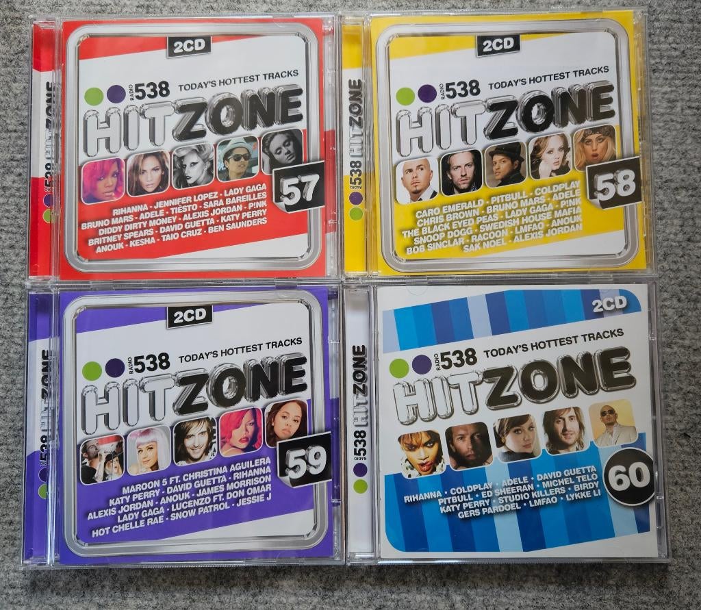 Hitzone 57 t/m 60, Ophalen of Verzenden, Zo goed als nieuw, Pop