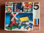 Vintage Lego Basisset 5 (incompleet) 1973, Ophalen of Verzenden, Gebruikt, Lego