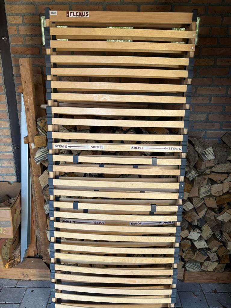 2 lattenbodem 80x200, Huis en Inrichting, Slaapkamer | Matrassen en Bedbodems, Ophalen, Zo goed als nieuw, Eenpersoons, 80 cm