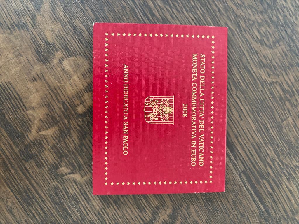 €2 vaticaan 2008, Verzenden, Vaticaanstad, 2 euro, Setje