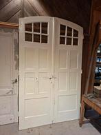 Paneeldeuren met glas in lood - En suite deuren, Doe-het-zelf en Verbouw, Deuren en Horren, Ophalen, Gebruikt, Binnendeur, Glas