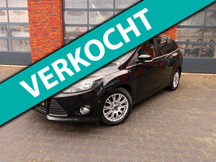 Ford Focus Wagon 1.0 125PK EcoBoost Titanium|Carkit|Parkeers, Auto's, Ford, Bedrijf, Te koop, Focus, ABS, Airbags, Airconditioning