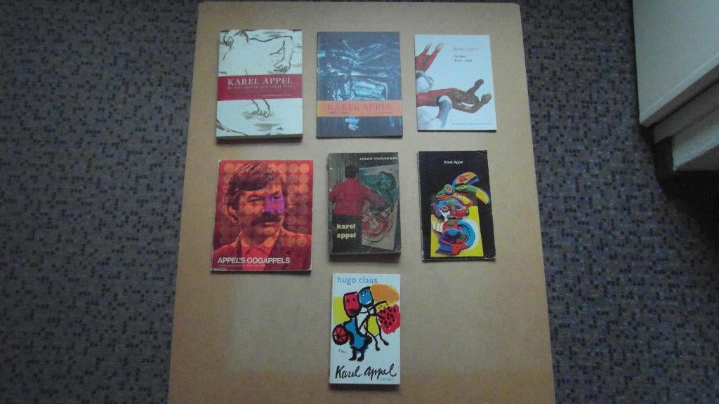 KAREL APPEL - keus uit 5 boeken, Ophalen of Verzenden, Zo goed als nieuw, Schilder- en Tekenkunst