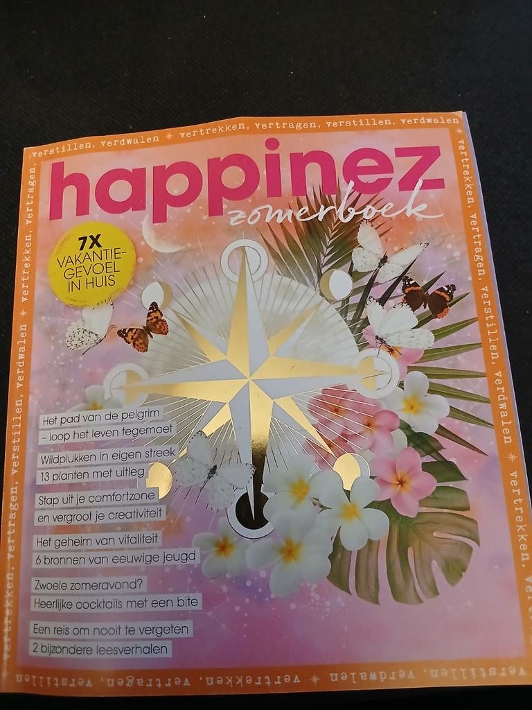 Happinez zomerboek, Boeken, Ophalen of Verzenden, Zo goed als nieuw, Spiritualiteit algemeen