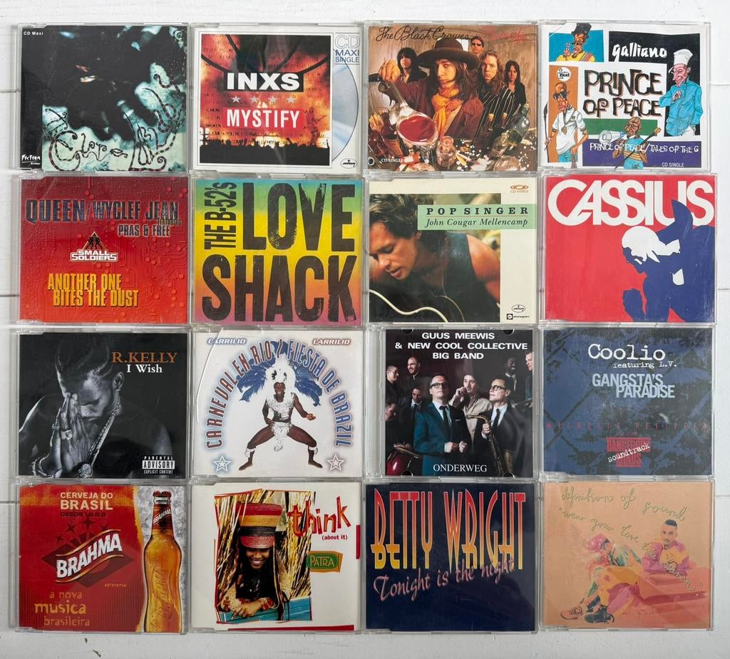 30 cd singles jaren 80 90 00 10, Ophalen of Verzenden, Zo goed als nieuw, Overige formaten, Pop