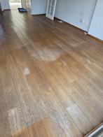 Houten vloer - ca. 37 m2, Ophalen, Gebruikt, Vloerdelen of -planken, 10 m² of meer