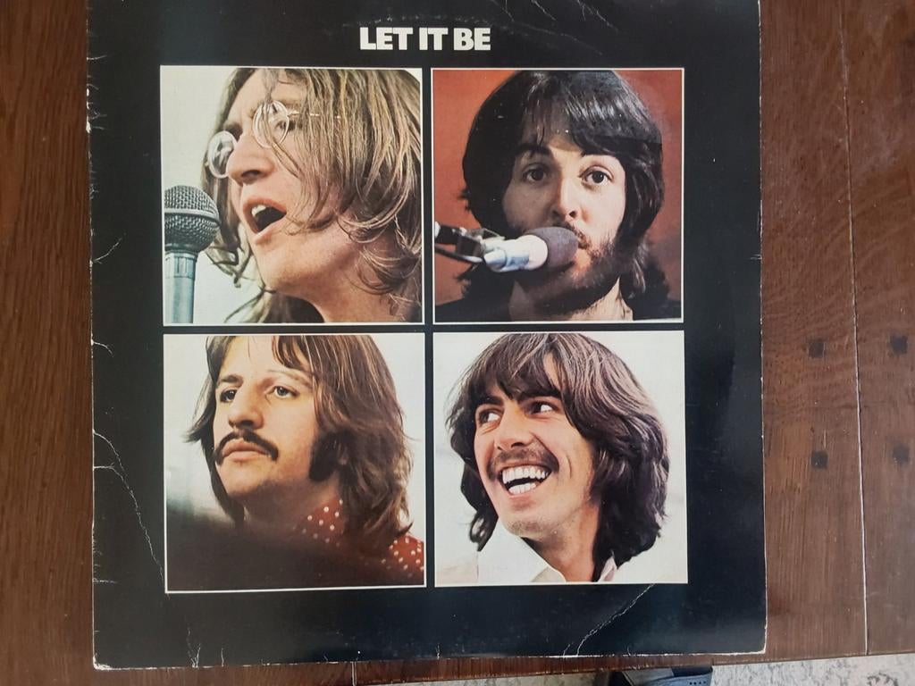 Elpee beatles let it be, Ophalen of Verzenden, Zo goed als nieuw, Overige formaten