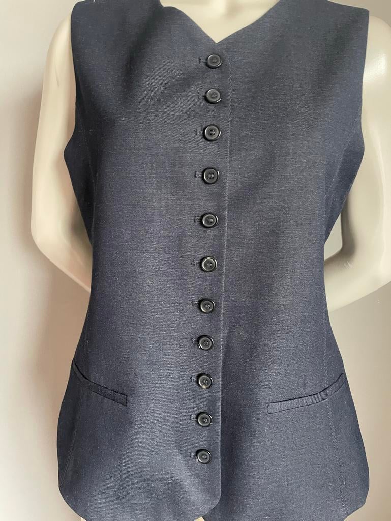 Donkerblauw gilet Zara,maat L - Nooit gedragen, Ophalen of Verzenden, Nieuw