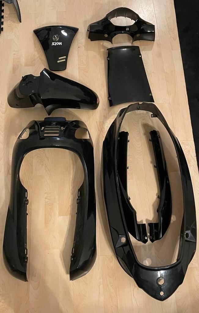Sym Symphony 50 Complete Kappenset, Fietsen en Brommers, Brommeronderdelen | Scooters, Gebruikt, SYM, Kap, Ophalen