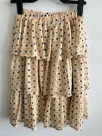 Oranje stippen rok View maat 34, Ophalen, Overige kleuren, Knielengte, Maat 34 (XS) of kleiner