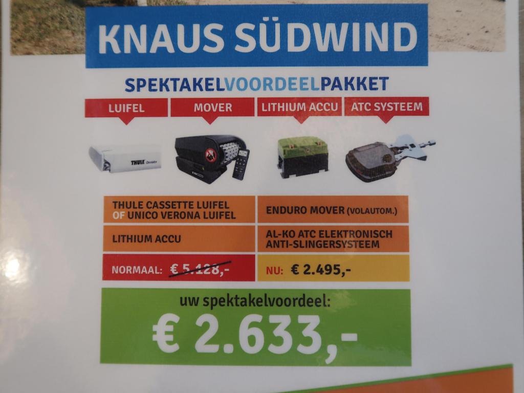 Knaus Sudwind 60 Years 450 FU, Rondzit, Overige typen, Knaus, Schokbreker