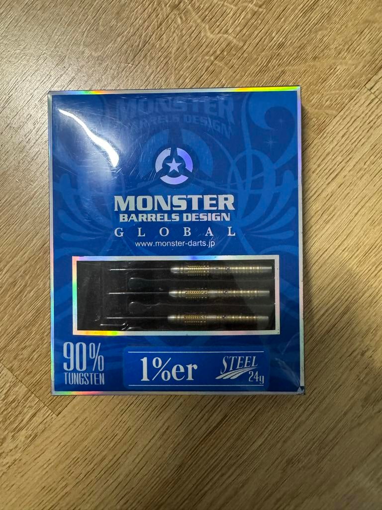 Unieke Monster Darts - 24 gram- Nieuw en Ongebruikt, Sport en Fitness, Darts, Monster, ., Nieuw, Ophalen of Verzenden