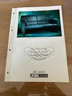 Salon in blauw leder van het merk Jori Design JR4600, Huis en Inrichting, Fauteuils, Ophalen, Gebruikt, Minder dan 75 cm, Design Modern