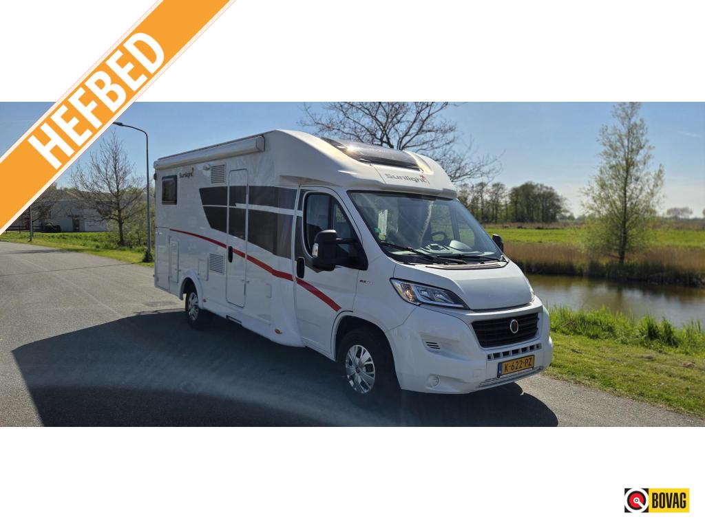 Sunlight T 65 (34), Caravans en Kamperen, Sunlight, Ringverwarming, Fiat, Bedrijf