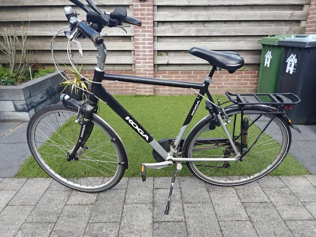 Koga Herenfiets - gebruikt, Fietsen en Brommers, Fietsen | Heren | Herenfietsen, Gebruikt, Velgrem, Versnellingen, 57 tot 61 cm