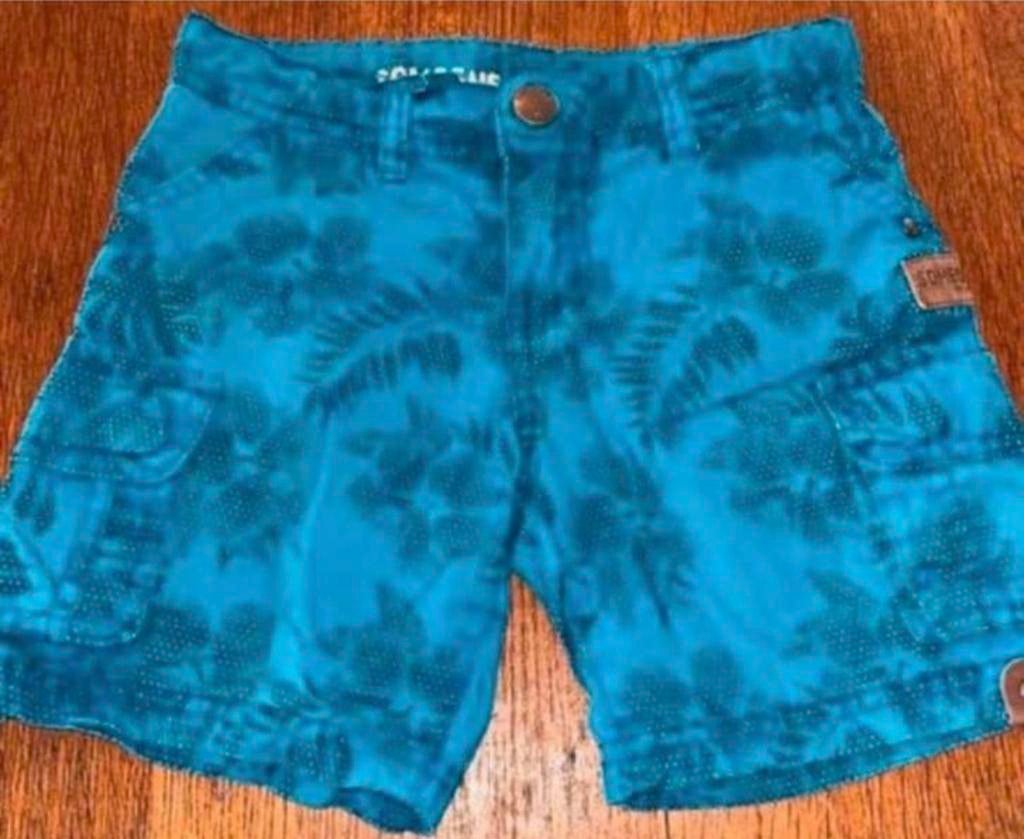 Korte broek SOMEONE blauw turquoise mt 98, Kinderen en Baby's, Kinderkleding | Maat 98, Ophalen of Verzenden, Zo goed als nieuw