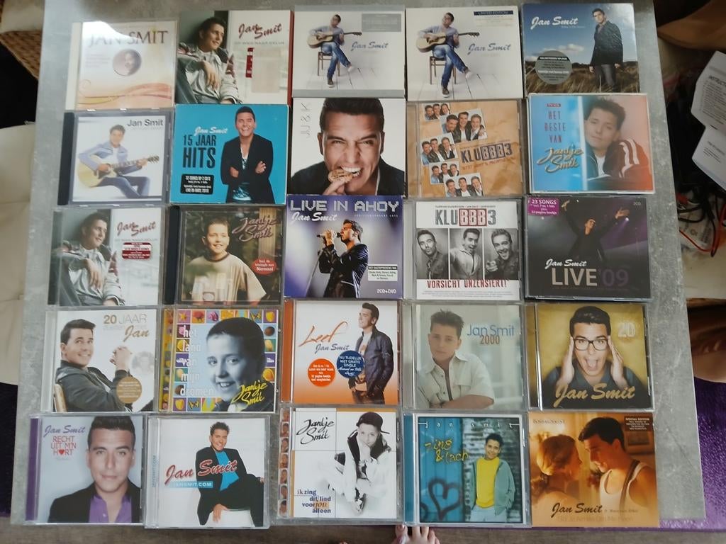 Jan smit cd s hele verzameling nieuwstaat, Cd's en Dvd's, Verzenden, Zo goed als nieuw, Levenslied of Smartlap