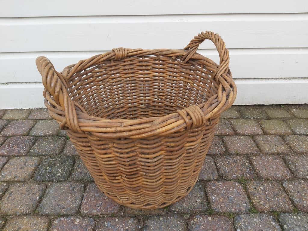 Rieten Aardappelben, Ophalen of Verzenden, Rond, Riet