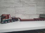 WSI Mercedes met dieplader 1:50, Ophalen of Verzenden, Nieuw, Bus of Vrachtwagen, Wsi