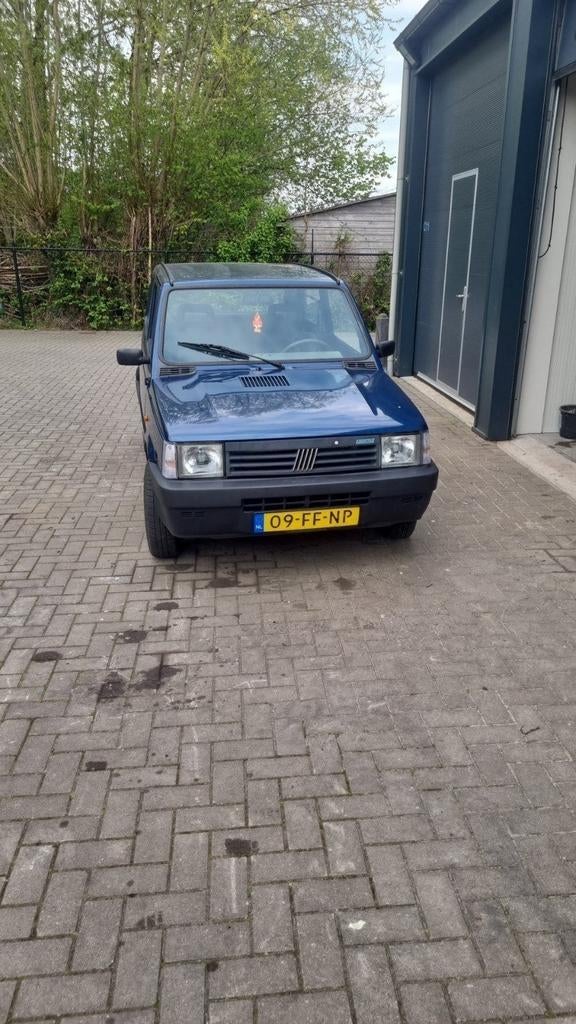 Fiat Panda 0.9 2000 Blauw, Voorwielaandrijving, Handgeschakeld, Particulier, 800 kg