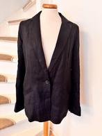 Esprit Linnen zwart blazer zwart mt.36, Zwart, Ophalen of Verzenden, Zo goed als nieuw, Maat 36 (S)