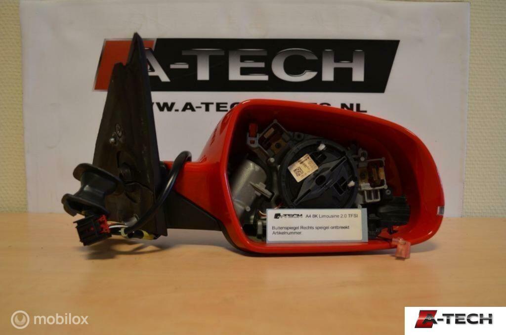 Buitenspiegel rechts Audi A4 B8 2.0 TFSI ('07-'16), Auto-onderdelen, Spiegels, Audi, Gebruikt, Audi, Ophalen of Verzenden