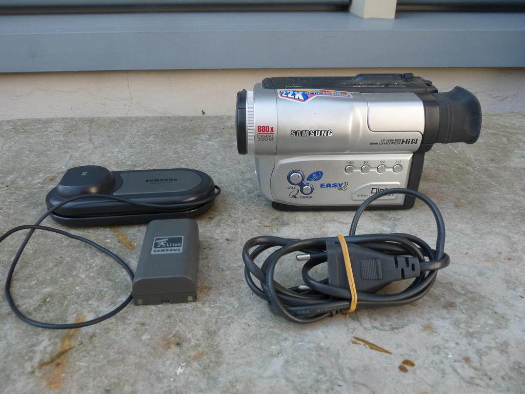 Sony Samsung Video8 Hi8 video zelf digitaliseren overzetten, Ophalen, Hi 8, Camera