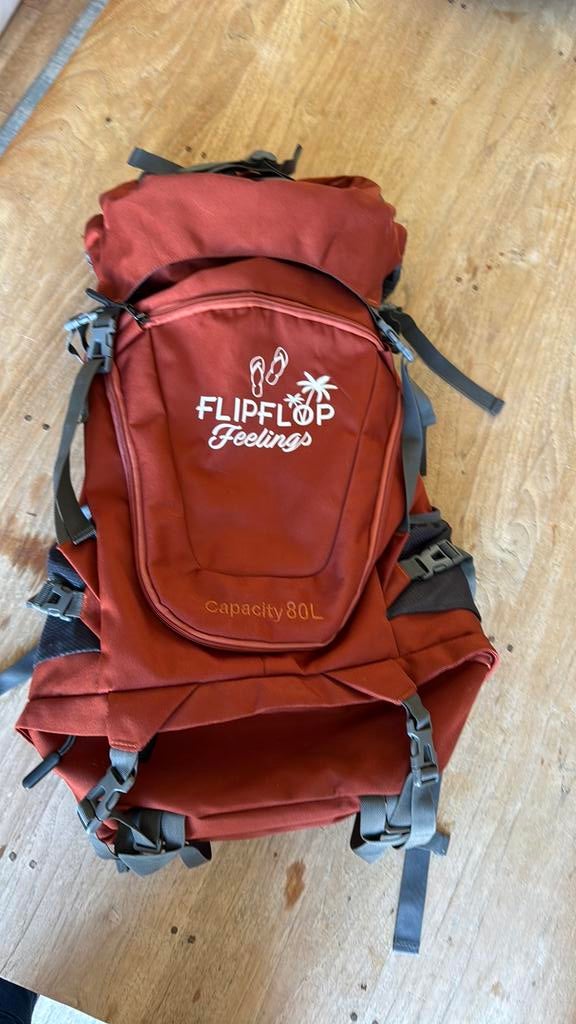 Ongebruikte trekking backpack dames 60-80L, verstelbaar, Overige merken, Nieuw, Ophalen of Verzenden, Trekking