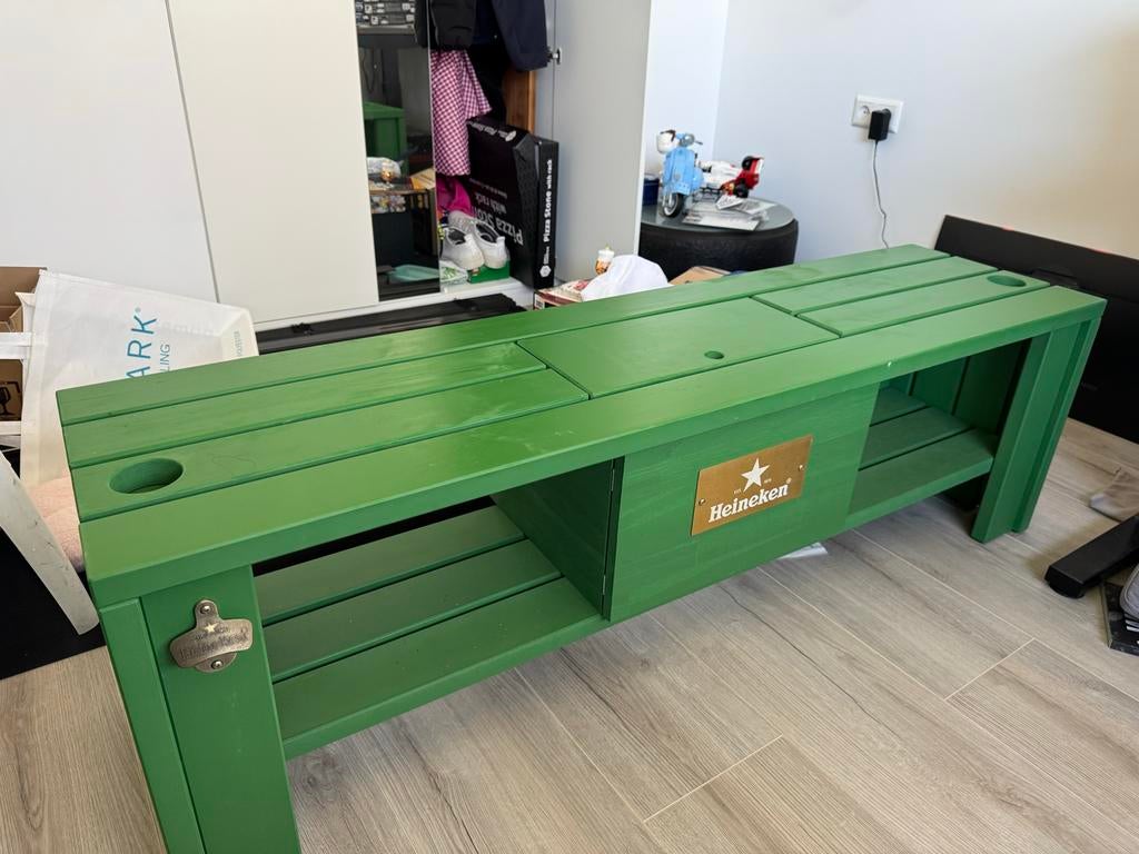 Heineken bierbank met koelvak, Ophalen, Nieuw