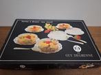 Guy Degrenne dessertset vintage (nieuw), Ophalen