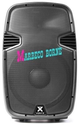 Actieve Luidspreker,PA speaker, versterker 15 inch SPJ-1500A, Overige merken, Vonyx, Overige typen, Nieuw